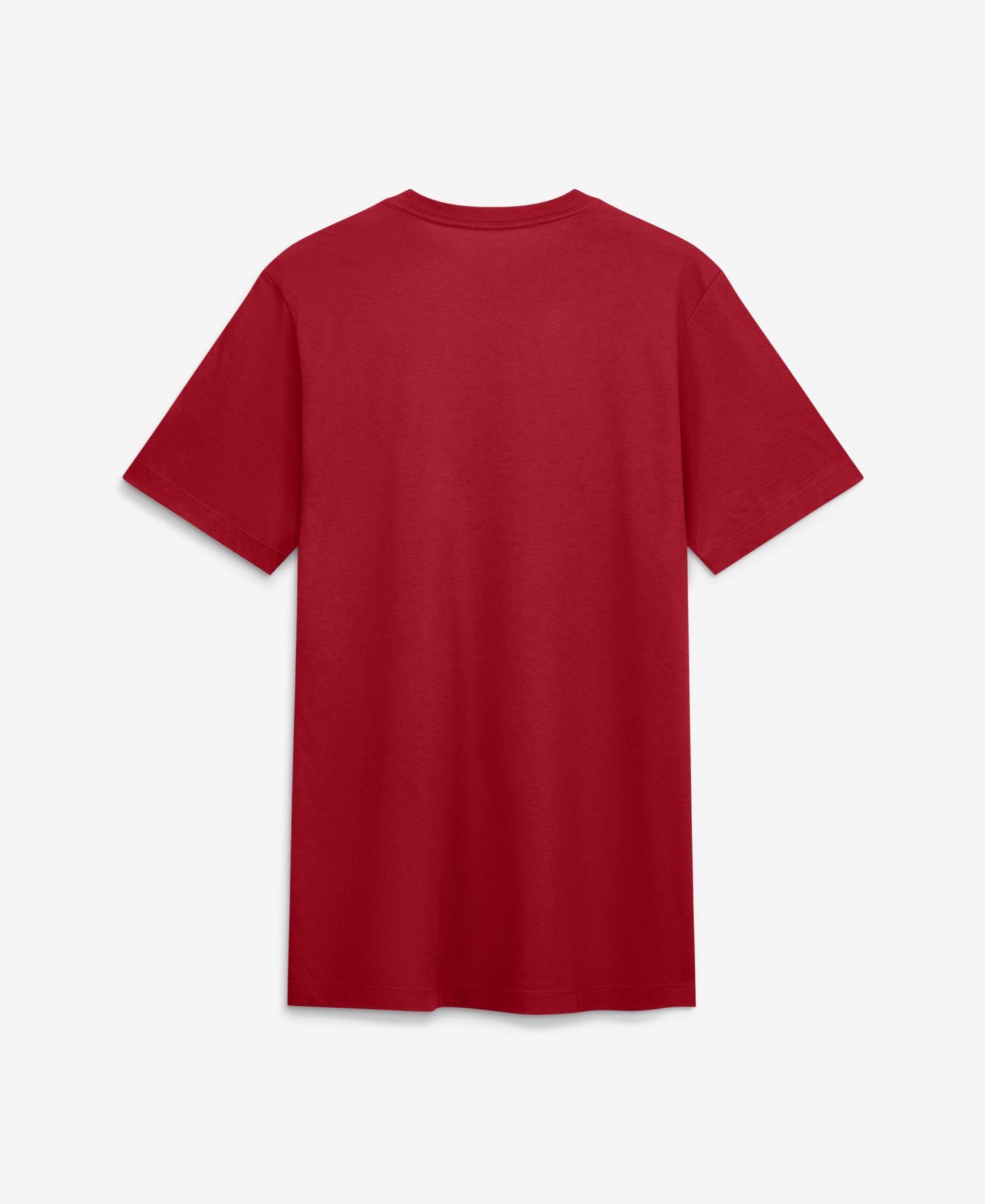Men's Red Cleveland Guardians Tri-Blend Logo T-Shirt
