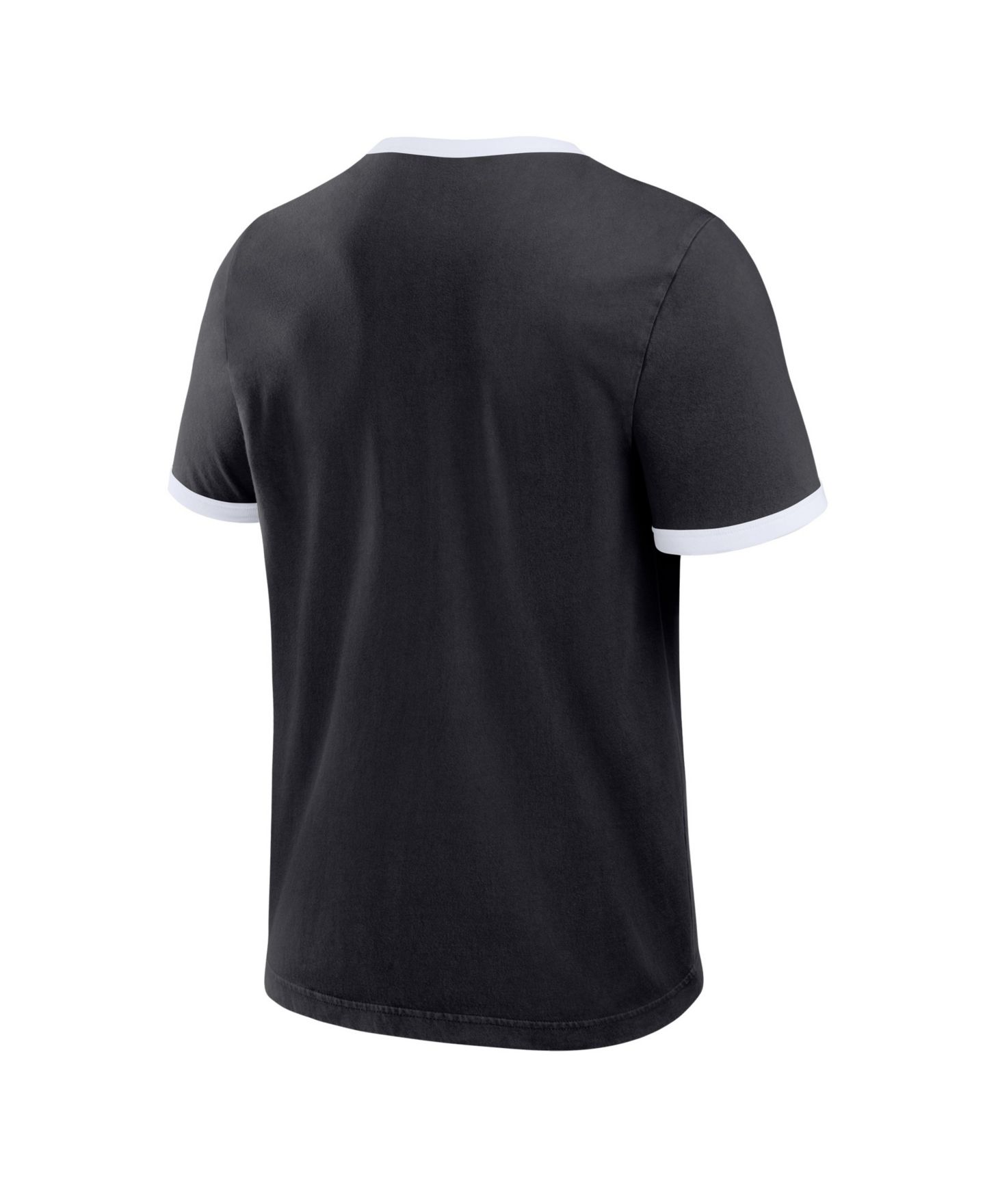 Мужская футболка Darius Rucker Collection By Fanatics Black San Francisco Giants Washed Ringer — фото 3