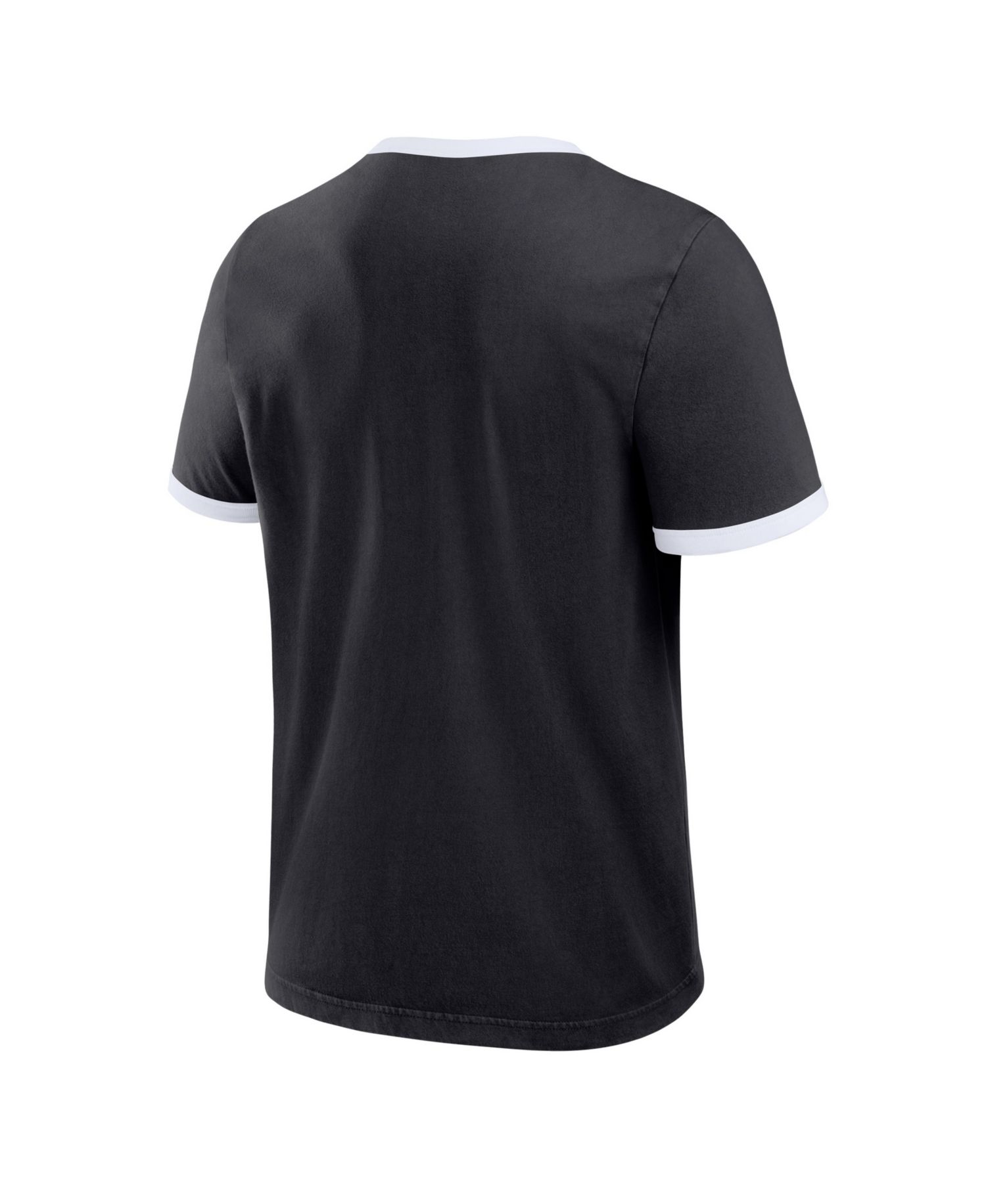 Men's Black San Francisco Giants Washed Ringer T-Shirt