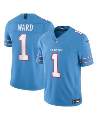 Men's Cameron Ward Light Blue Tennessee Titans Vapor F.U.S.E. Stitched Limited Jersey