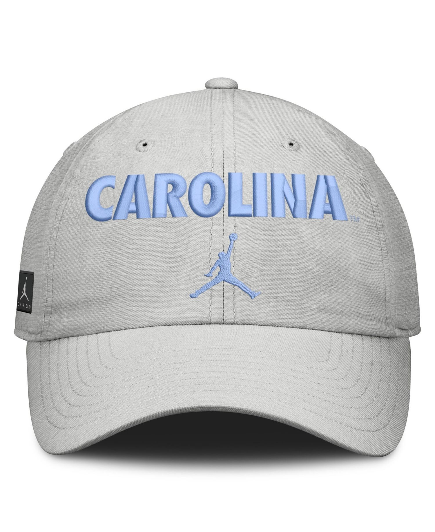 Men's and Women's Gray North Carolina Tar Heels 2026 On-Field Gameday Club Adjustable Hat