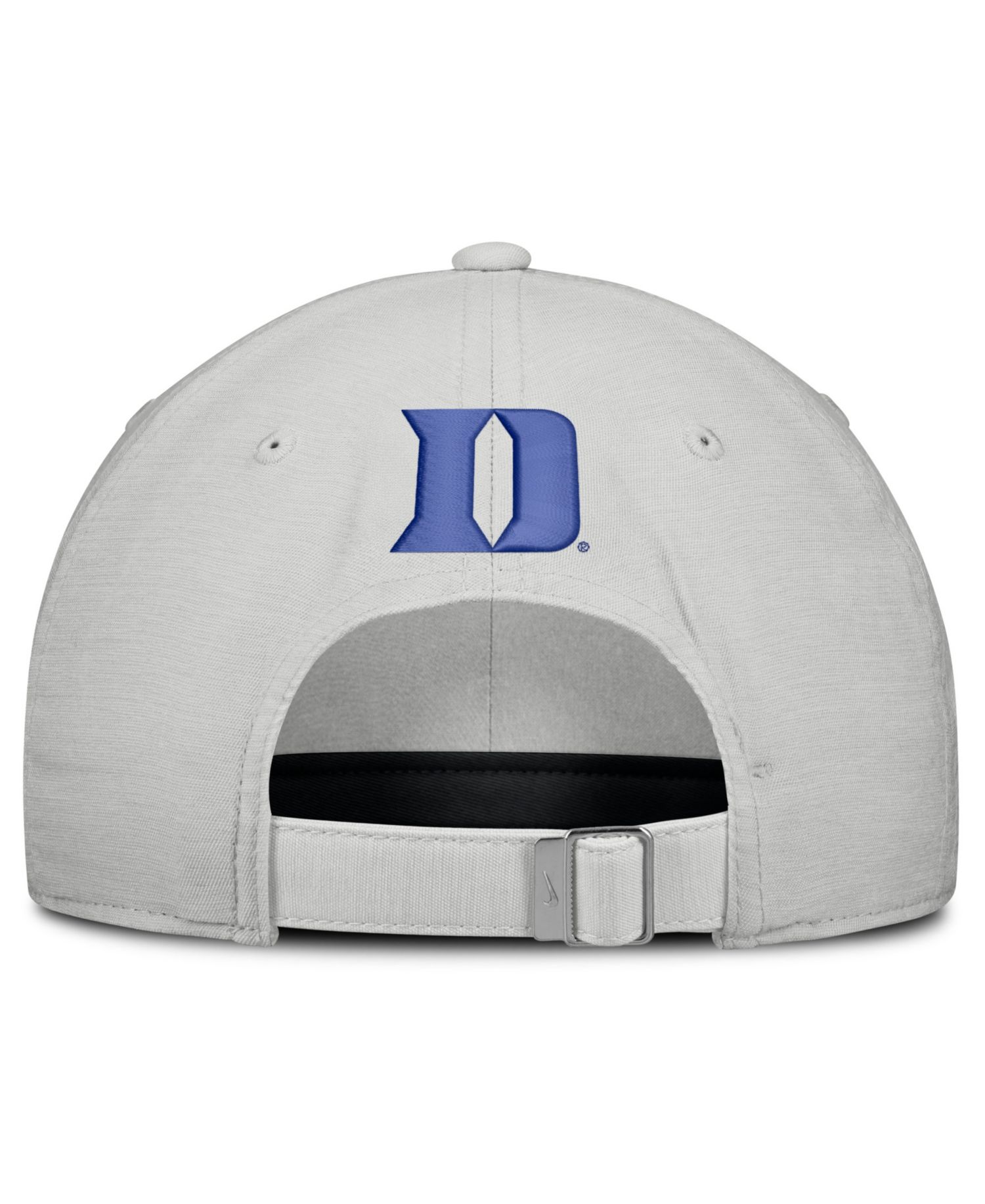 Men's and Women's Gray Duke Blue Devils 2026 On-Field Gameday Club Adjustable Hat