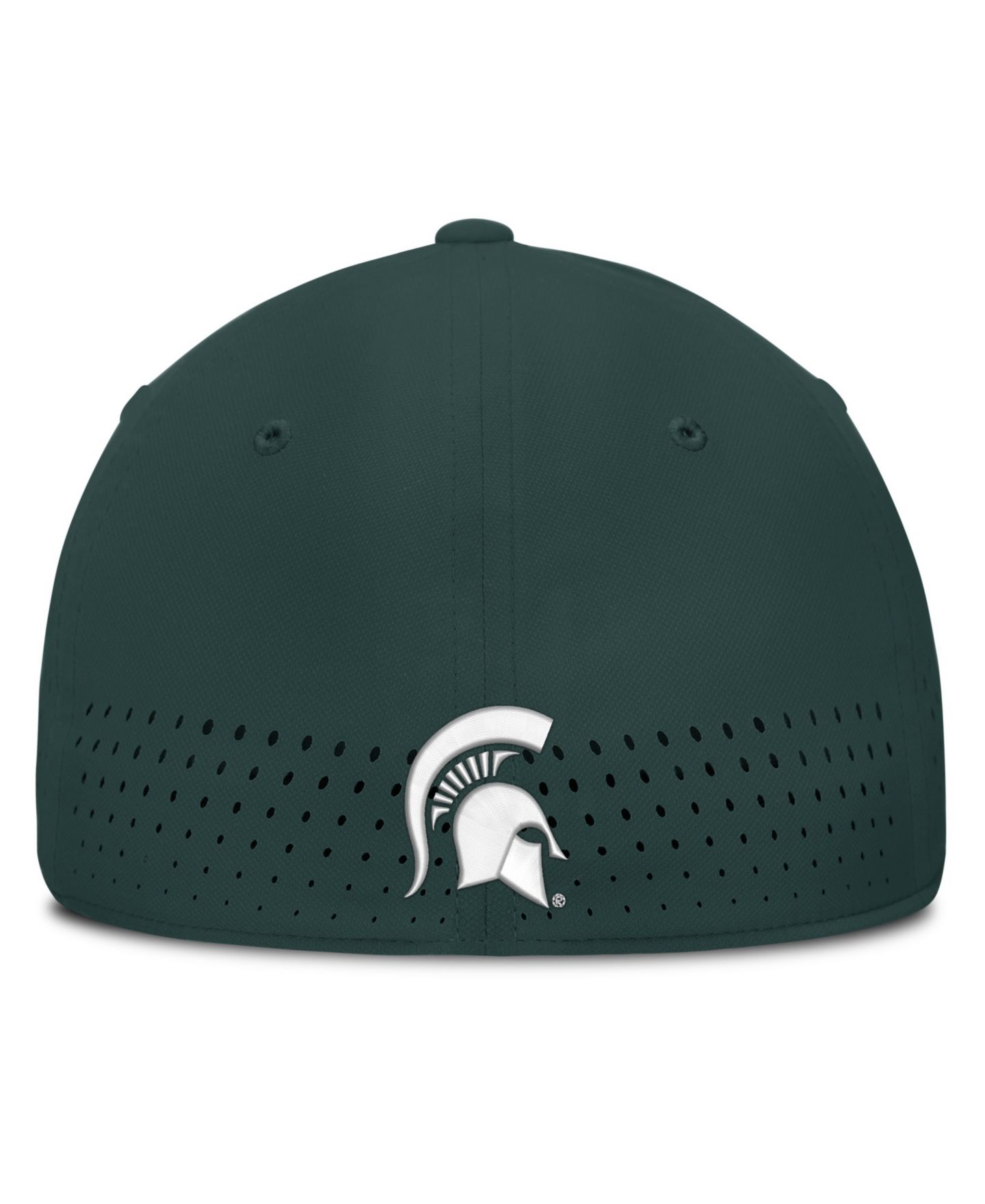 Мужской головной убор Nike Green Michigan State Spartans Gameday Aerobill Swooshflex Dri-FIT Hat — фото 4