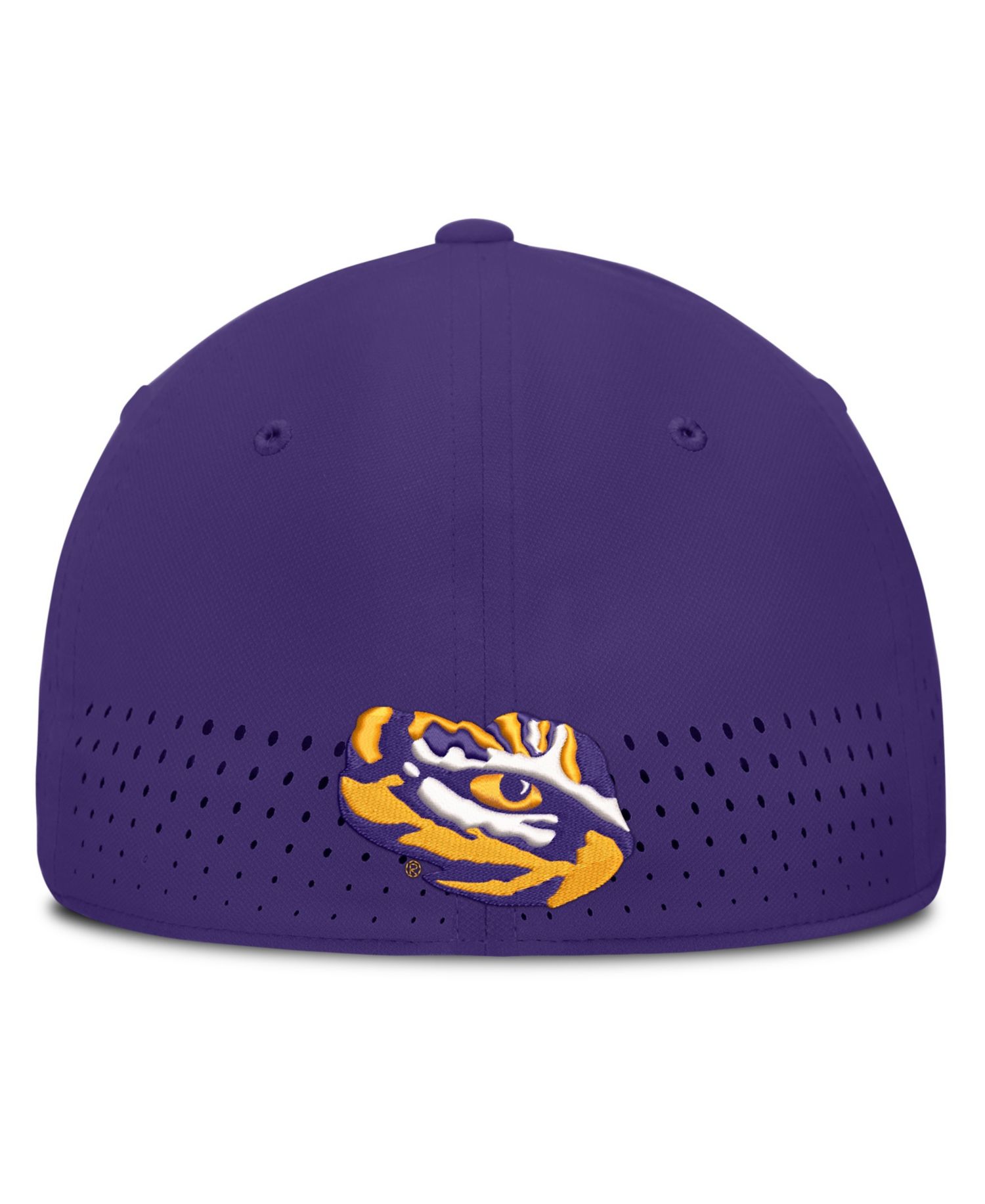 Men's Purple LSU Tigers Gameday Aerobill Swooshflex Dri-FIT Hat