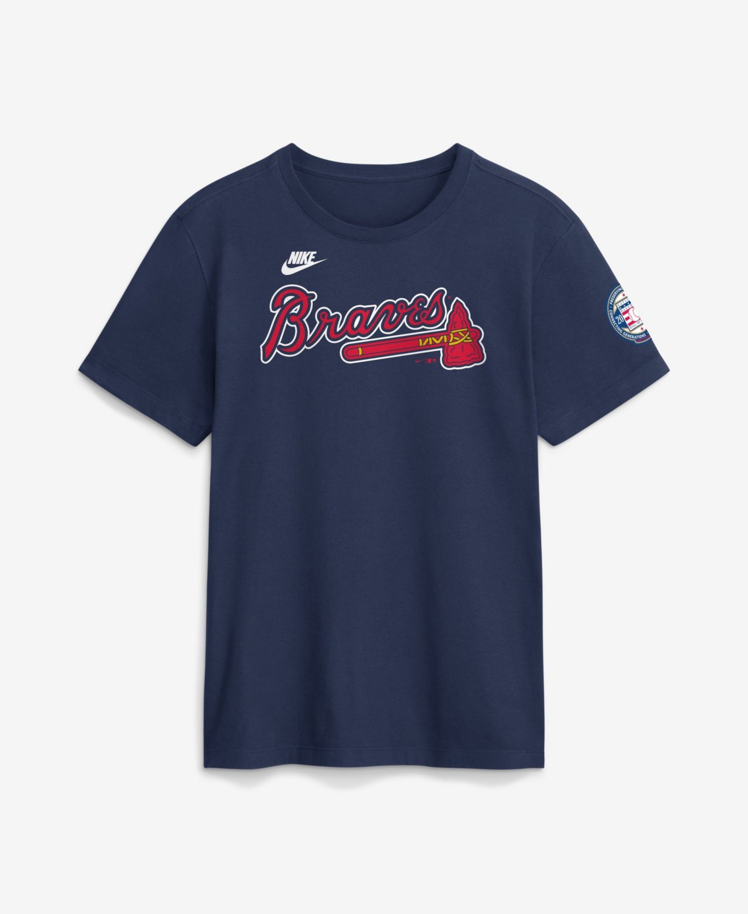 Men's Andruw Jones Navy Atlanta Braves National Baseball Hall of Fame Class of 2026 Name & Number T-Shirt