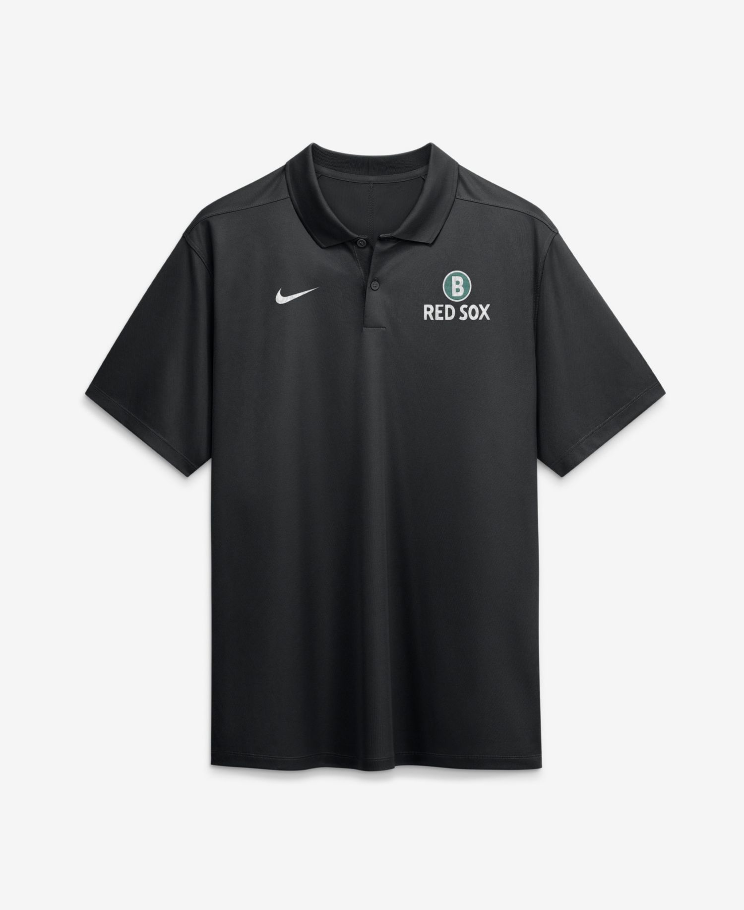Men's Black Boston Red Sox City Connect Victory Dri-FIT Polo Shirt