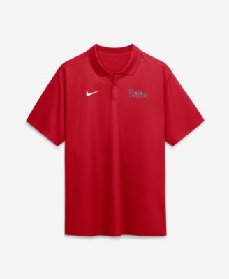 Men's Red Philadelphia Phillies Dri-FIT Victory Polo Shirt