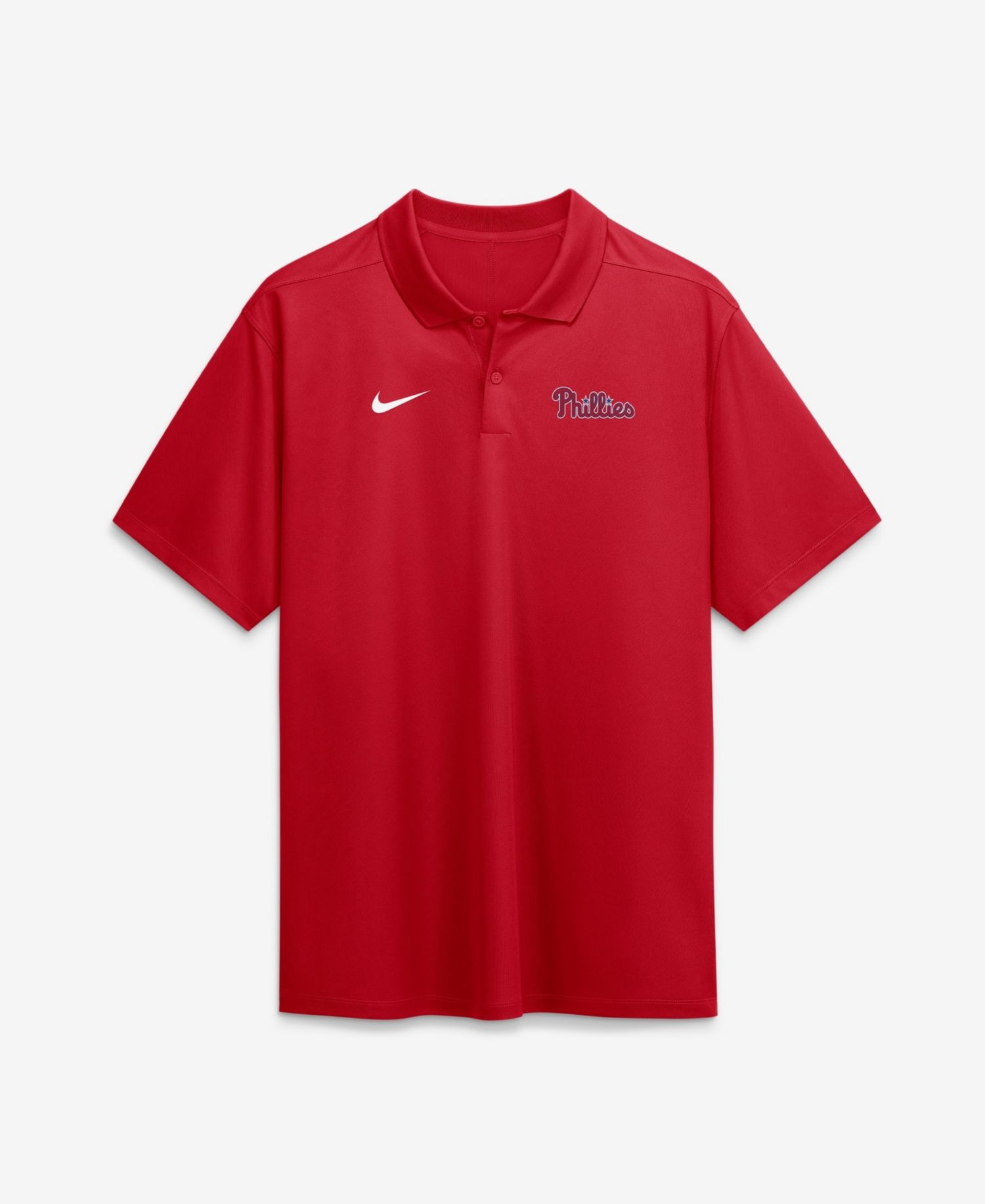 Men's Red Philadelphia Phillies Dri-FIT Victory Polo Shirt
