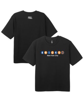 Men's Black New York Knicks Subway T-Shirt
