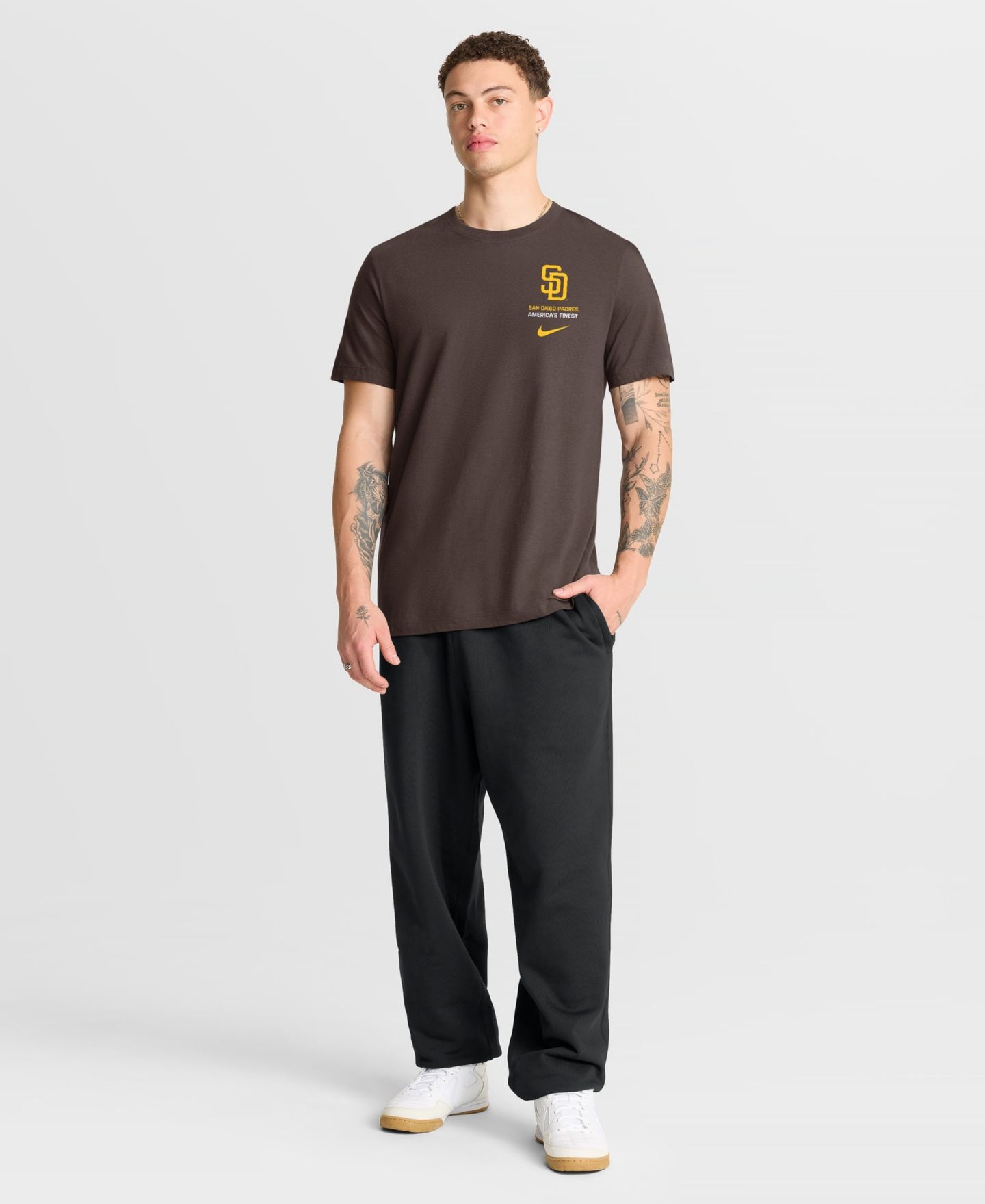 Мужская футболка Nike Brown San Diego Padres Primetime Inning — фото 5