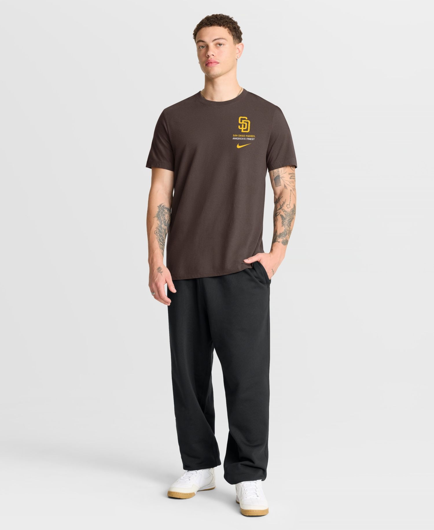 Men's Brown San Diego Padres Primetime Inning T-Shirt