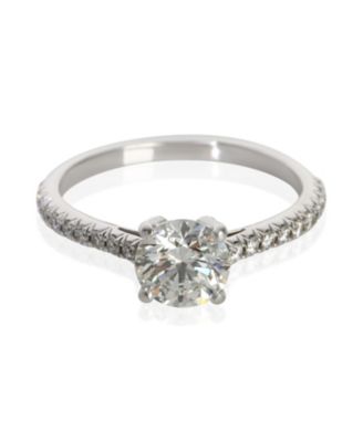 0.91 ct Round Brilliant Diamond Novo Engagement Ring