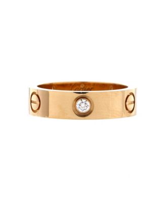 Love 3 Diamonds Band Ring