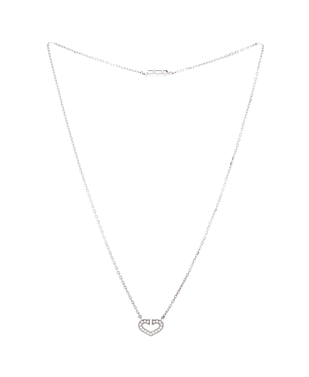 Pre-Owned Cartier C Heart de Cartier Pendant Necklace