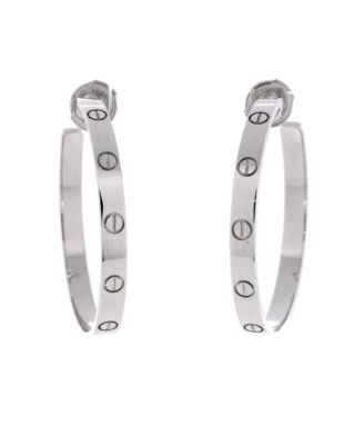 Love Hoop Earrings