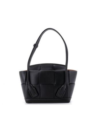 Small Arco Bag Maxi Intrecciato Leather