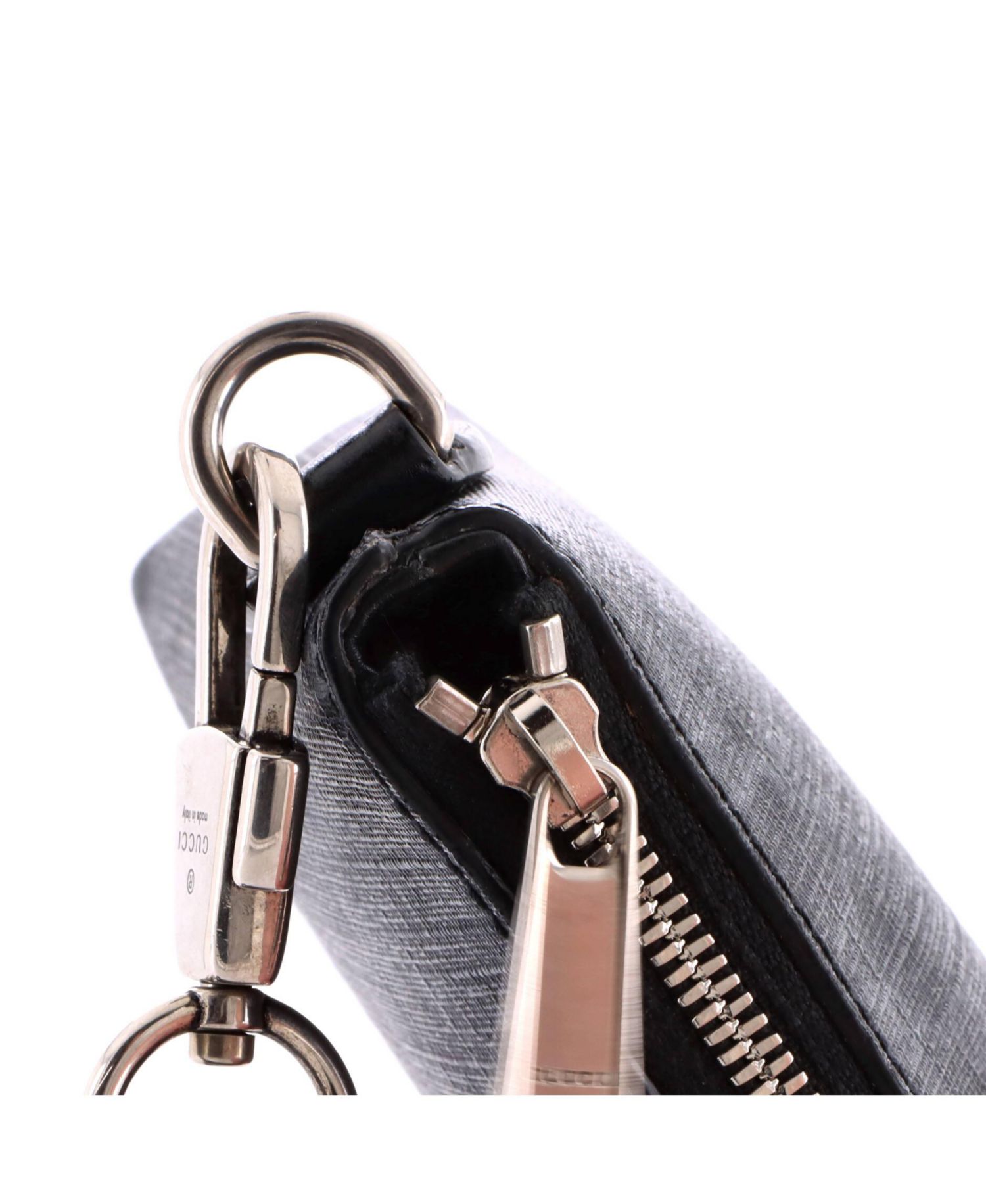 Mini Interlocking G Patch Wristlet Messenger Bag GG Coated Canvas