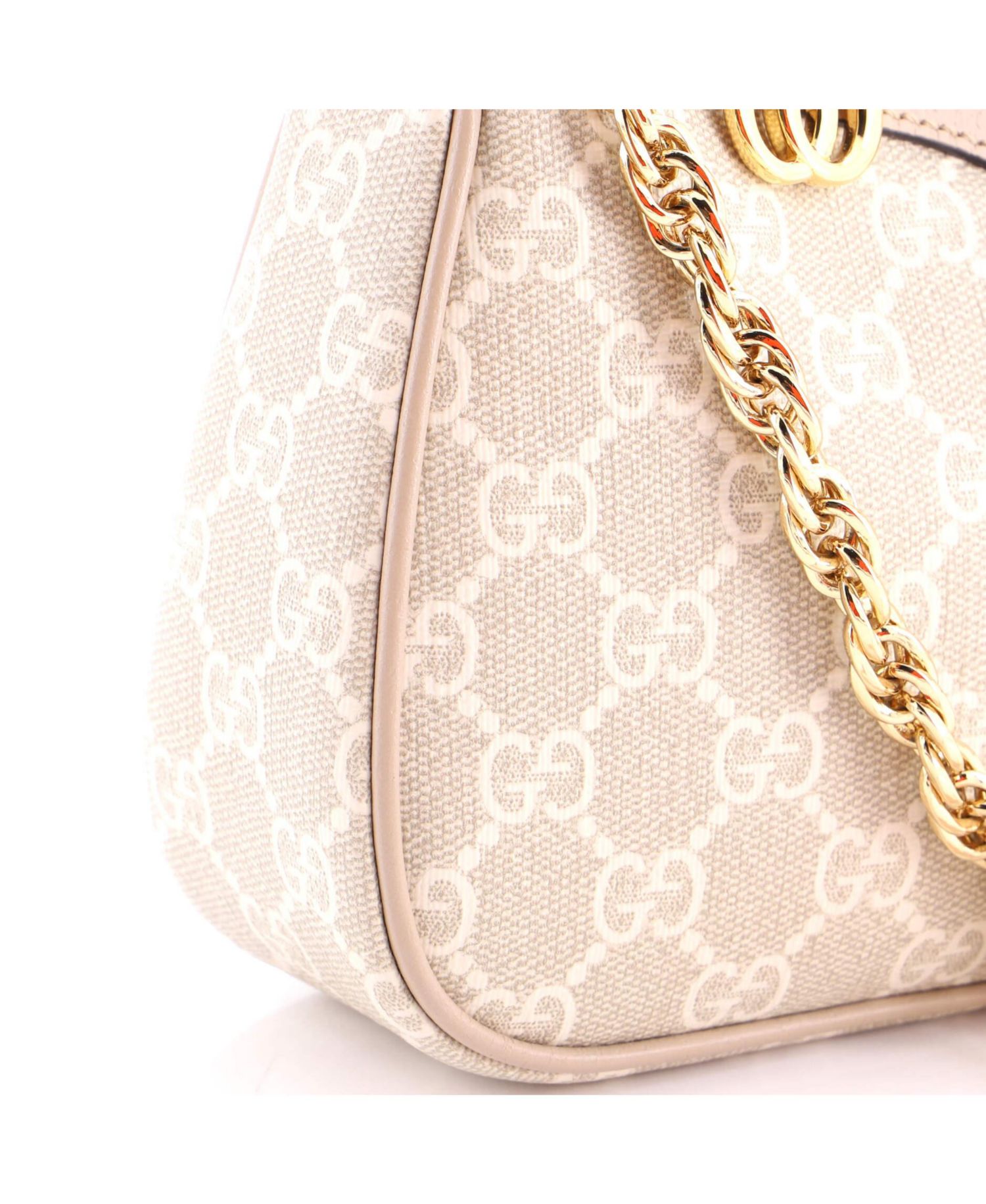 Small Ophidia Charm Shoulder Bag GG Coated Canvas