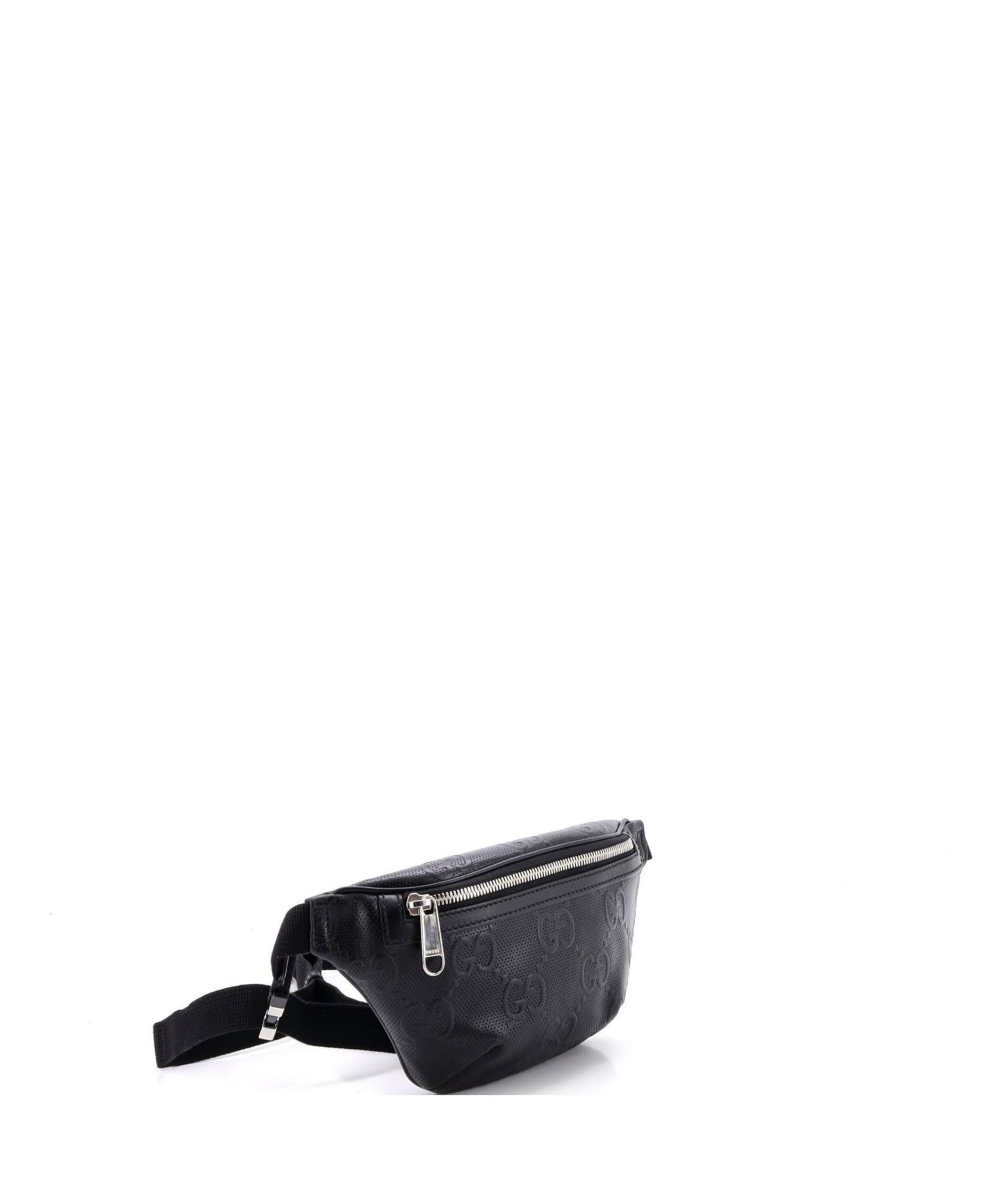 Small Belt Bag GG Embossed Perforated Leather