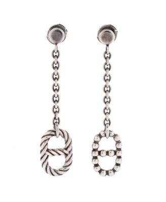 Pre-Owned HERMES Chaine d'Ancre Alea II Dangle Earrings