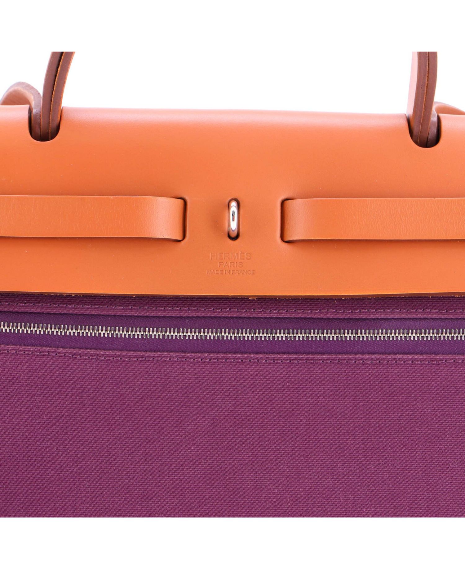 31 Herbag Zip Leather and Toile