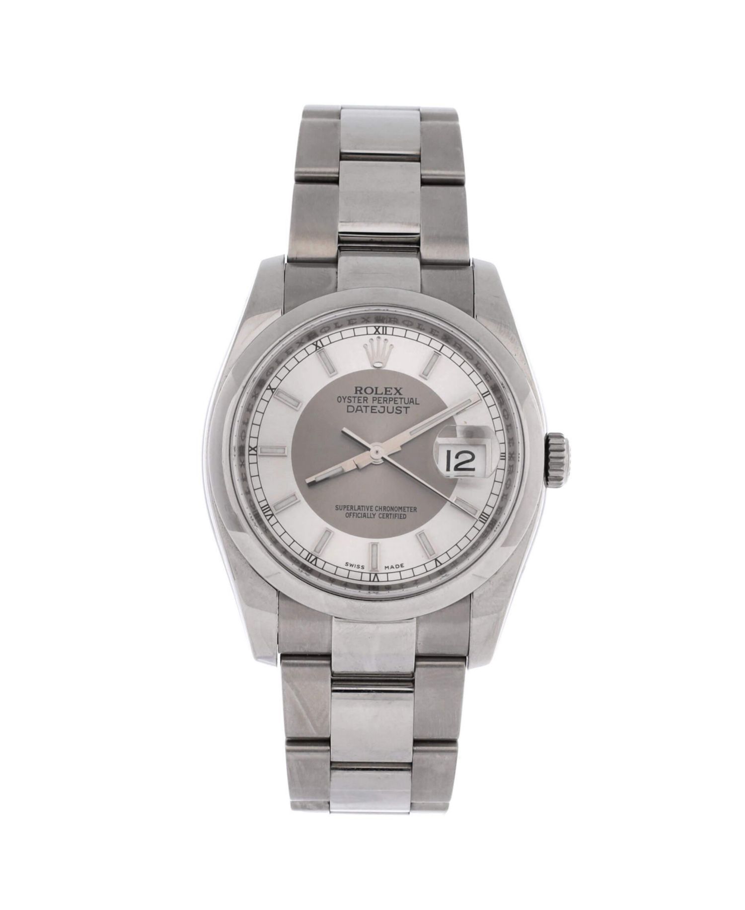 Oyster Perpetual Datejust Automatic Watch in Stainless Steel 36mm