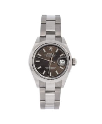 Oyster Perpetual Datejust Automatic Watch in Stainless Steel 28mm