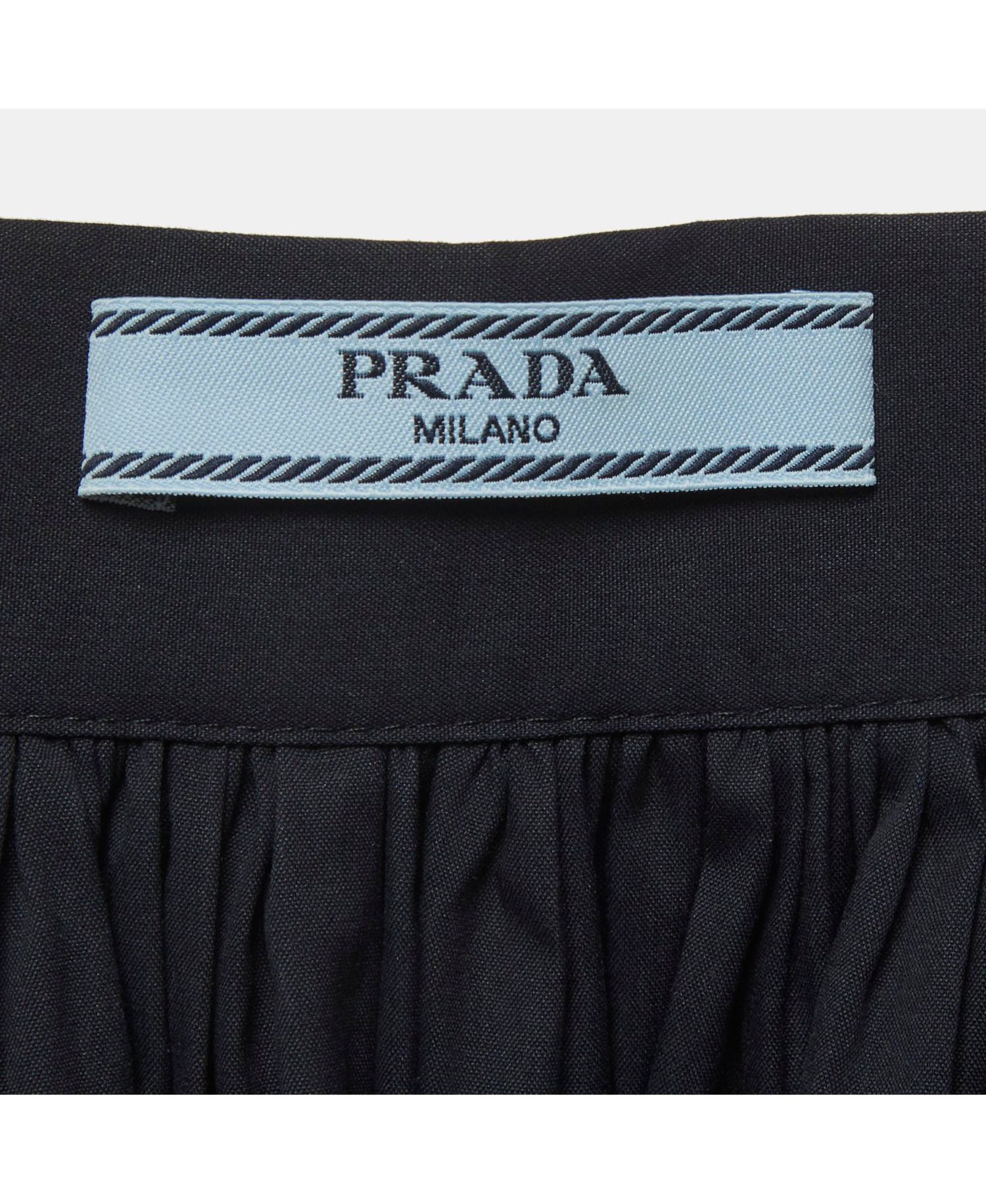 Women's Cotton Gathered Knee Length Skirt