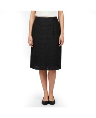 Women's Synthetic Fil Coupandeacute Pencil Skirt