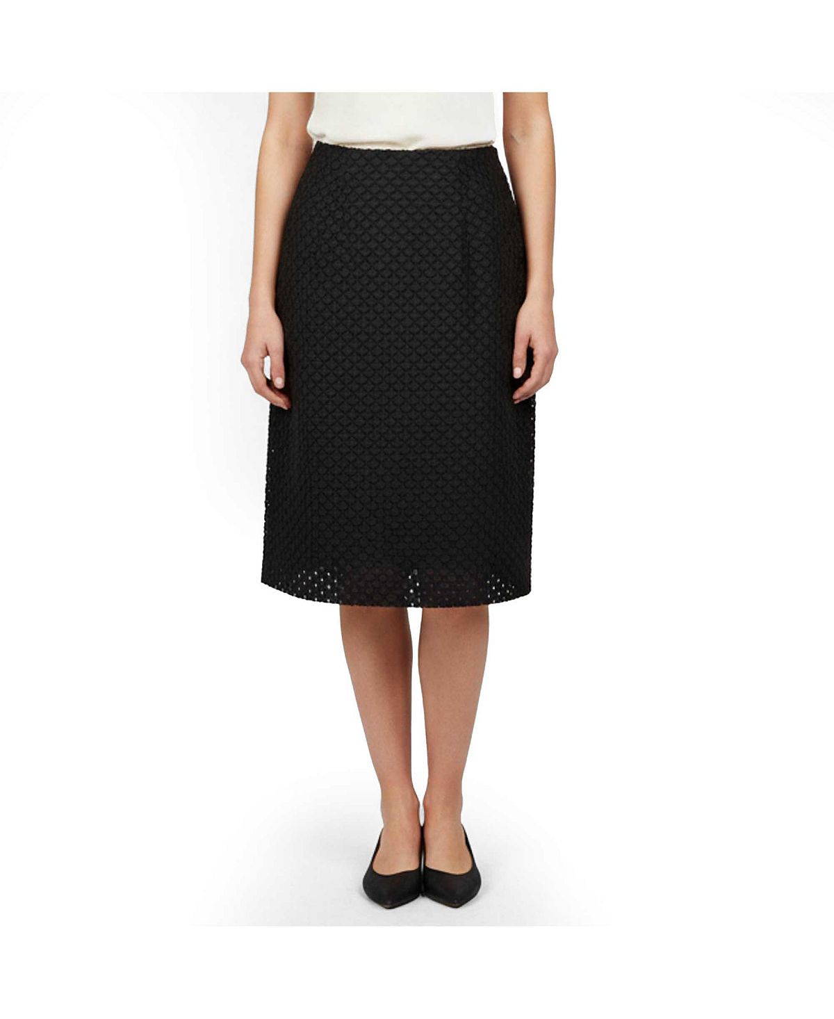 Pre-Owned Burberry Women's Synthetic Fil Coupandeacute Pencil Skirt view 1 — MAYCSS fashion products