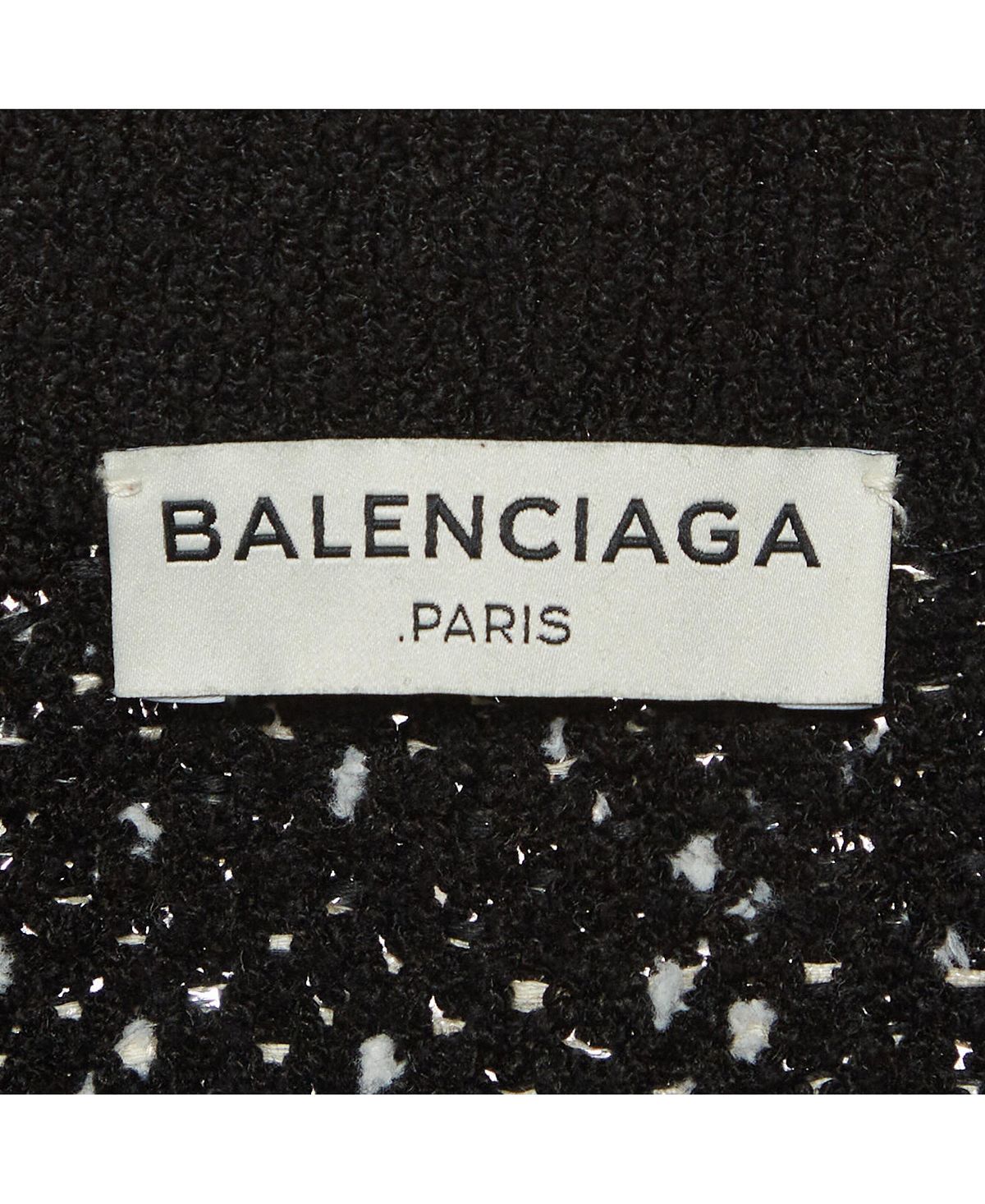 Pre-Owned Balenciaga Women's Tweed Zip Up Mini Skirt view 3 — MAYCSS fashion products