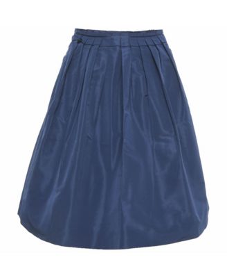 Women's Synthetic Pleated Mini Skirt