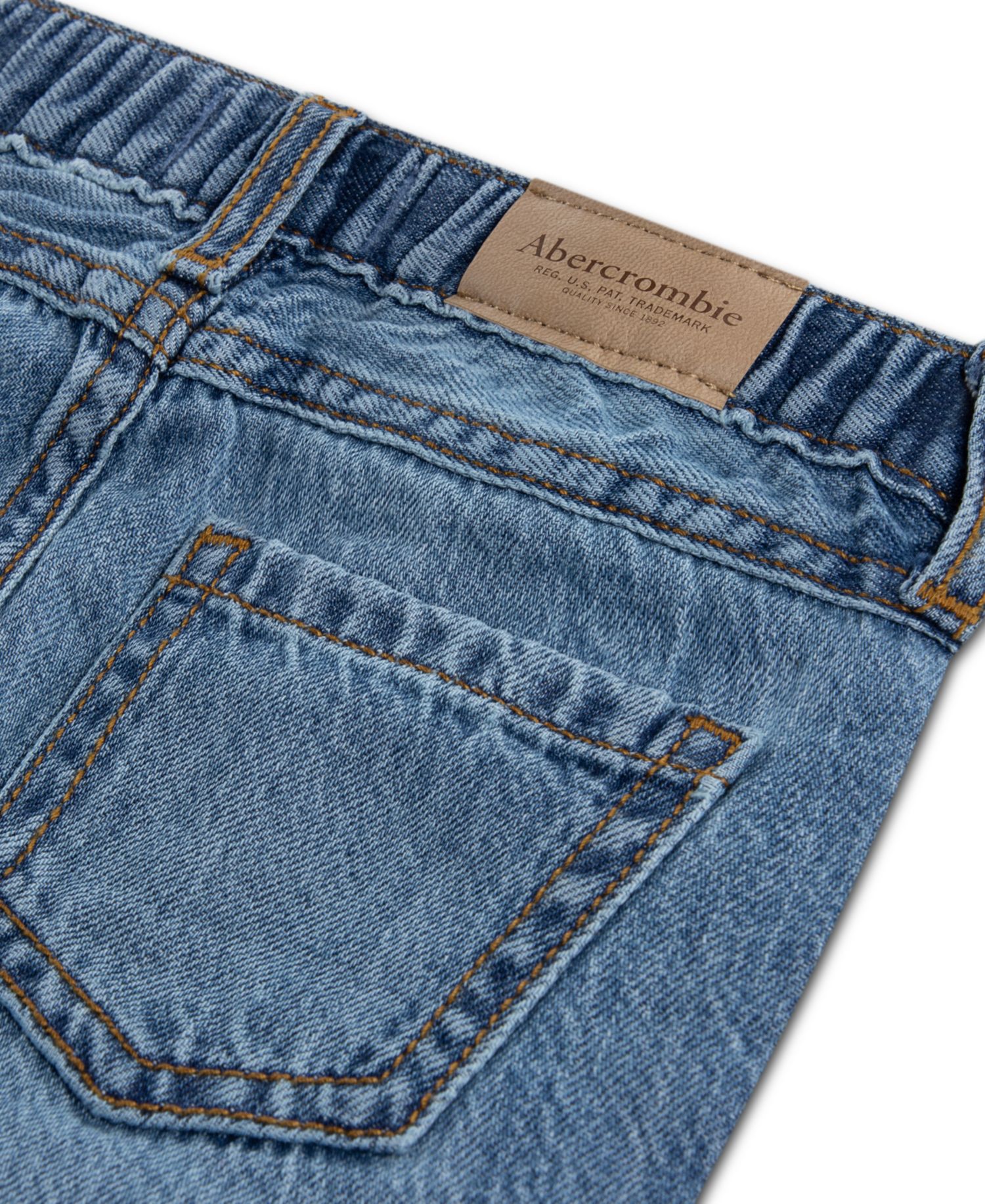 Baby Girls' Butterfly Low Rise Baggy Jeans