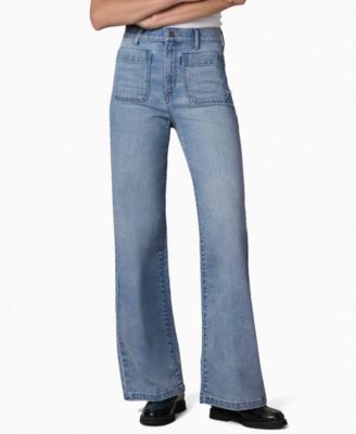 Women's The Mia Patch Pocket High-Rise Wide Jeans