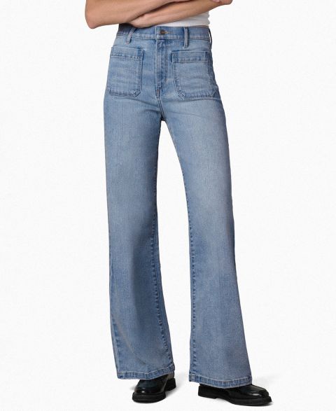 Женские джинсы Joe's Jeans The Mia Patch Pocket High-Rise Wide, цвет: Amiable