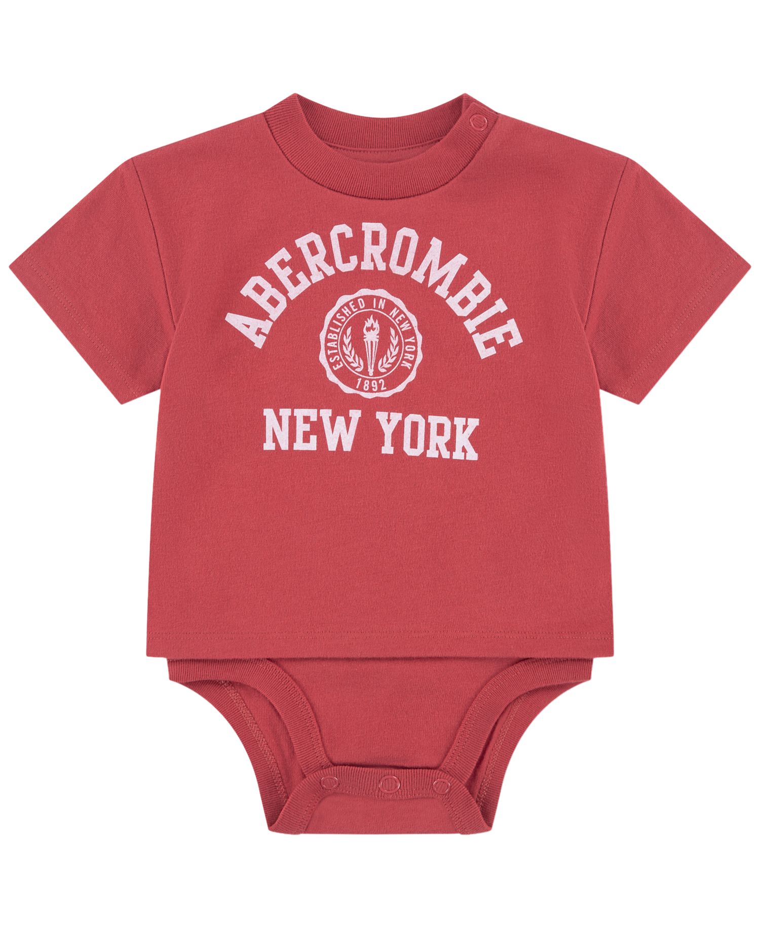 Baby Boys' Y2K Crest Twofer Short-Sleeve Bodysuit