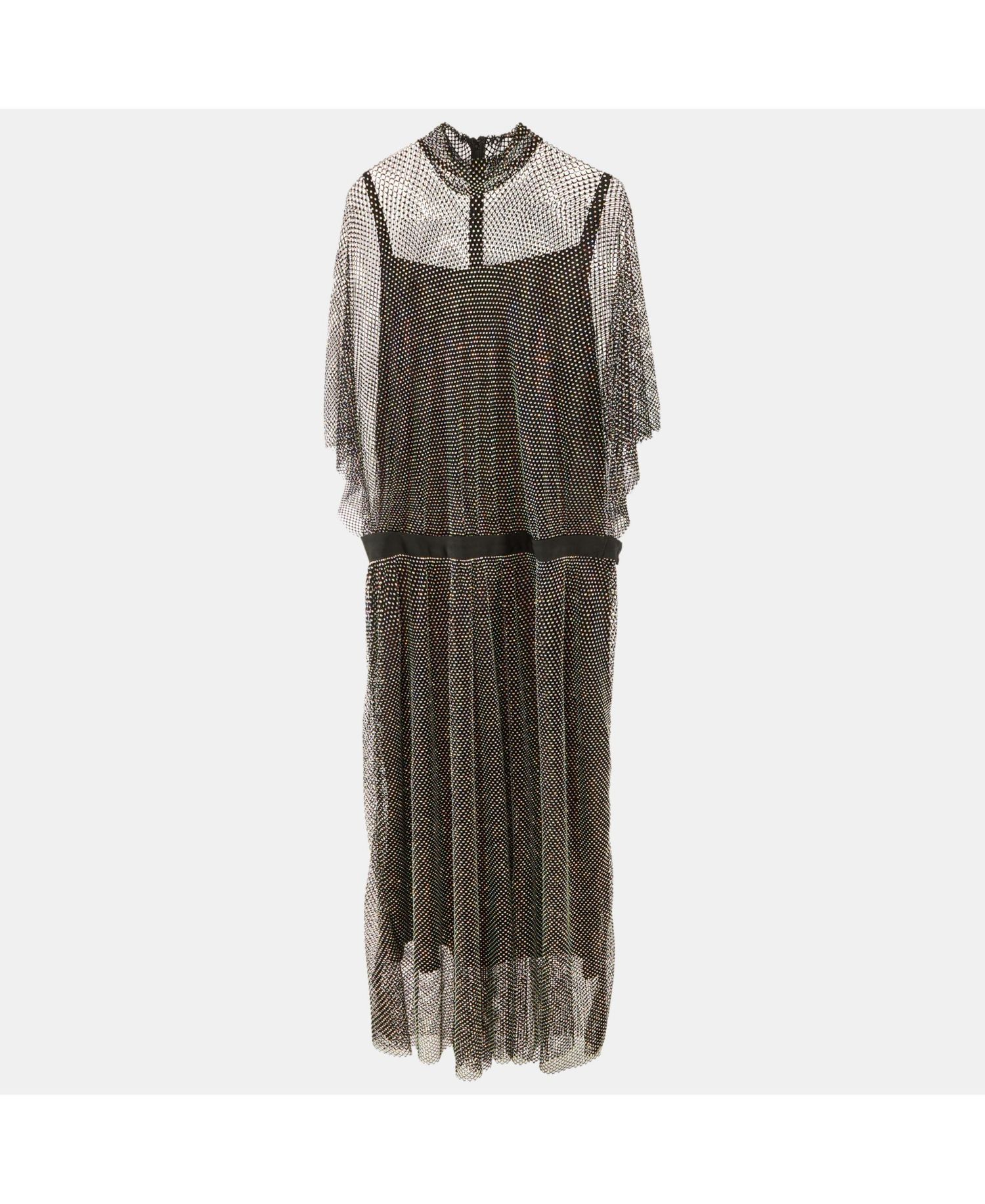 Women's Rhinestone Embellished Oversized Maxi Dress