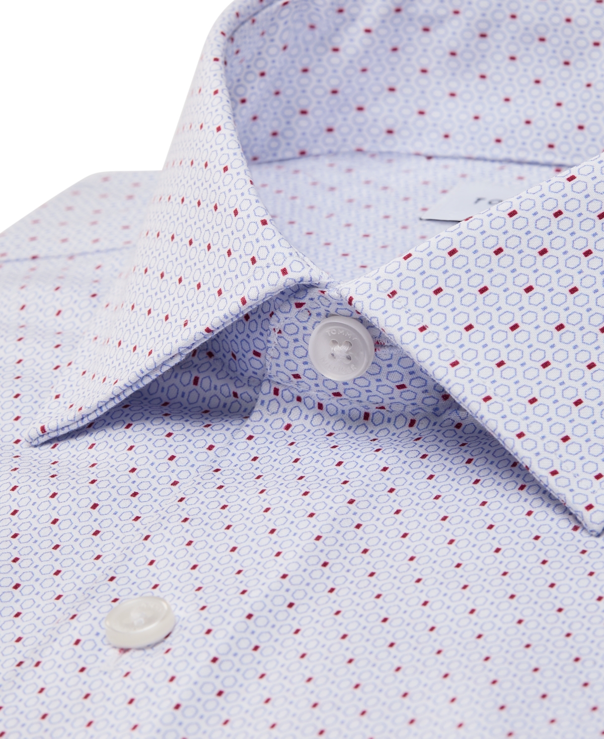 Tommy Hilfiger Men's Spread Collar Dress Shirt