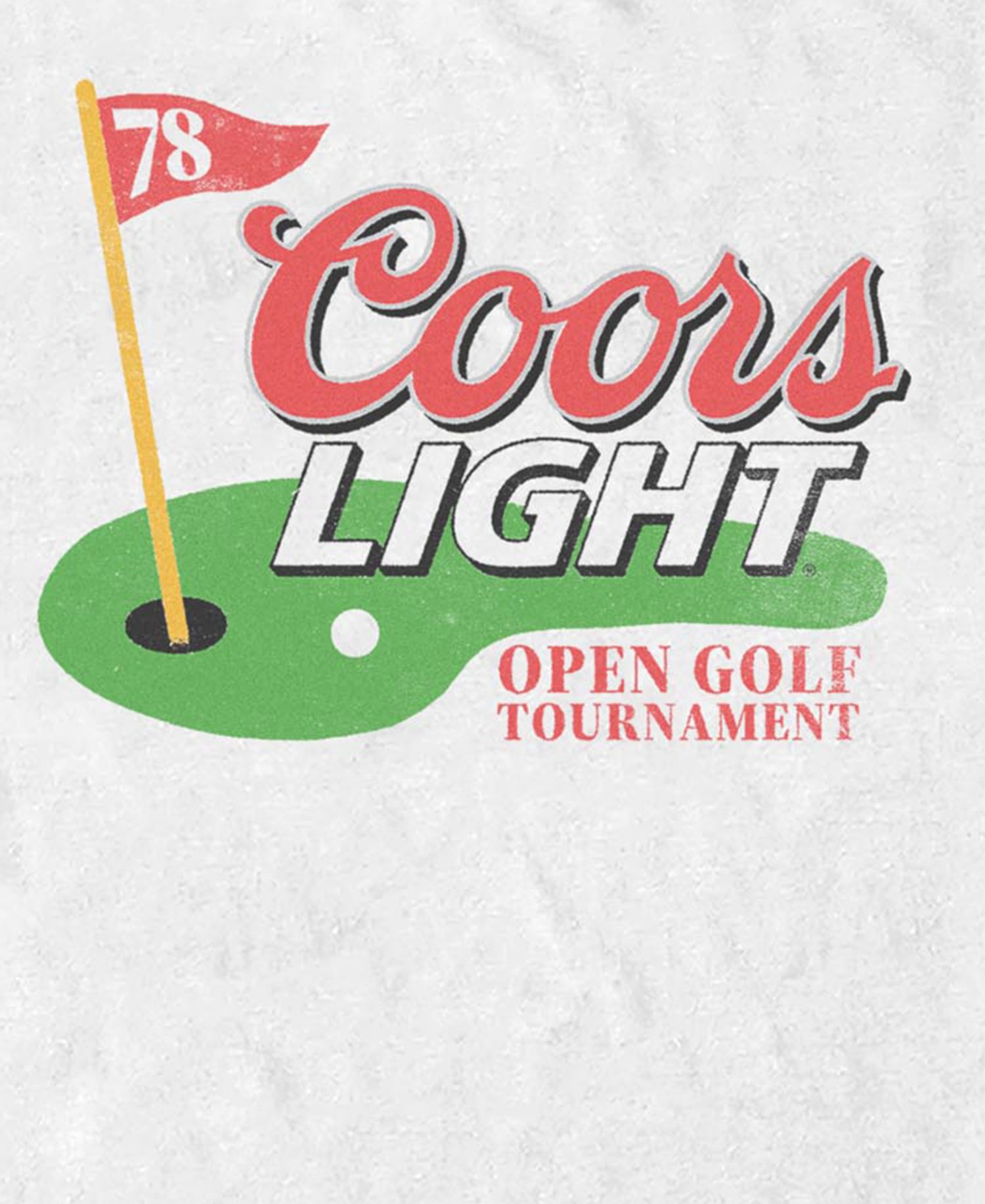 Men's Coors Brewing Company Coors Golf Open T-Shirt