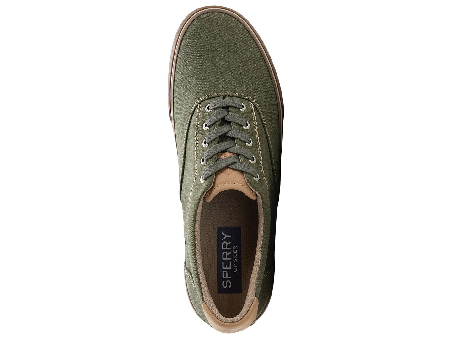 Мужские кроссовки Sperry Circular Vamp Round-Toe, цвет: Яркий зелёный — фото 7