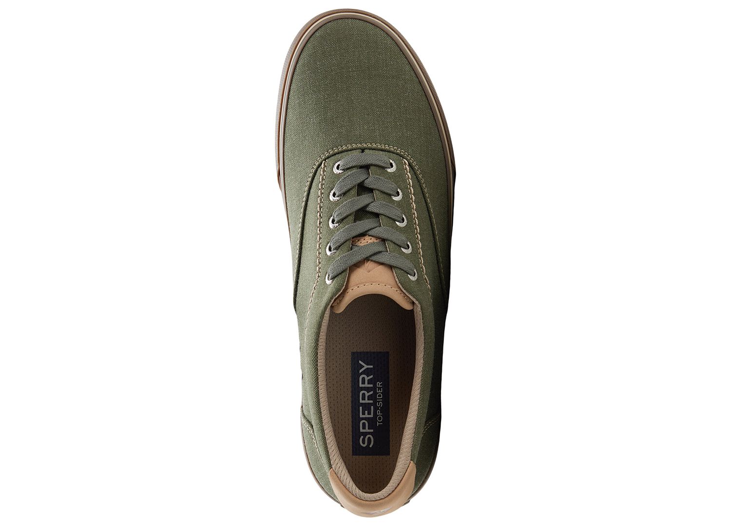 Men's Circular Vamp Round-Toe Sneakers