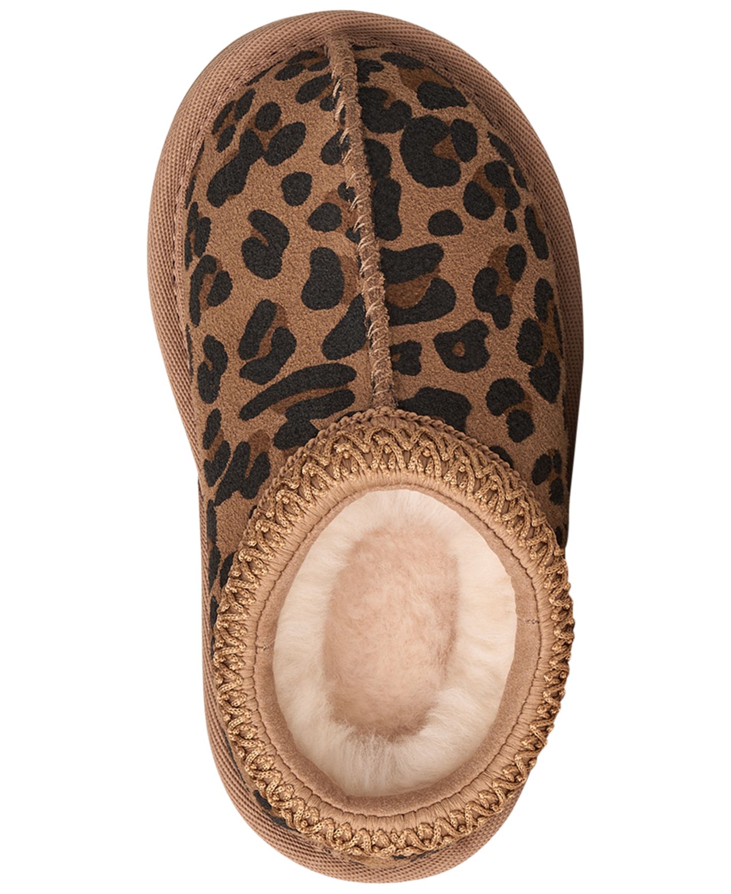 Сабо UGG® Tasman II Spotted Clog Slippers для девочек, цвет: Рыжевато-коричневый — фото 3