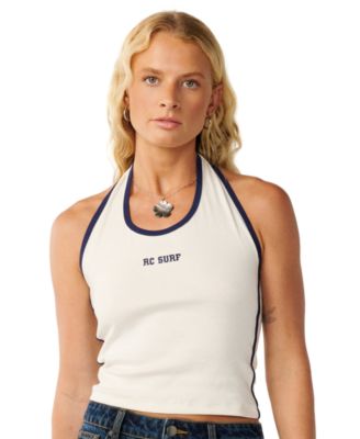 Women's Samba Fitted Stretch Cotton Halter Top