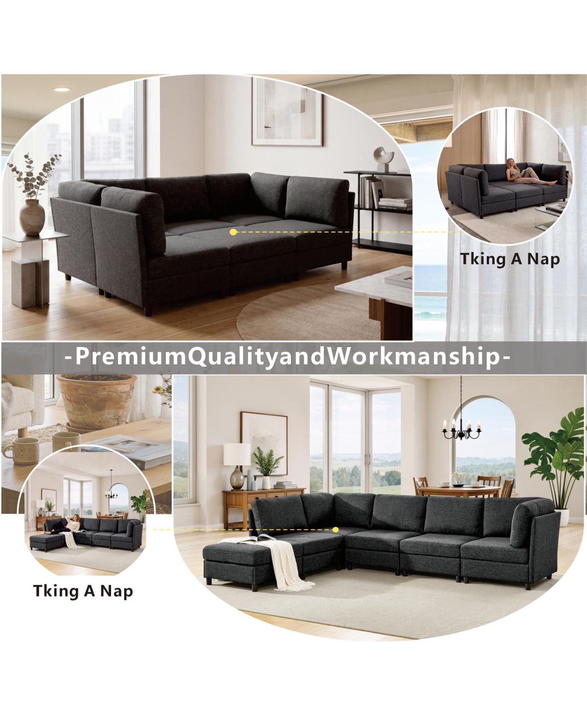 Streamdale Furniture Modern Modular Corner Sofa