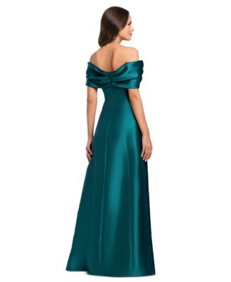homecoming dresses long sleeve KissProm Bodycon Off The Shoulder Sleeves Mini Dress, Royal Blue / 00 Pattern:Aqua & Yellow Wedding Flowers ST3407 it features gorgeous appliques Pleated Front Tie Puff