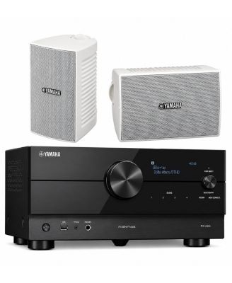 RX-A2A 7.2-Channel 8K AV Receiver with White Speakers