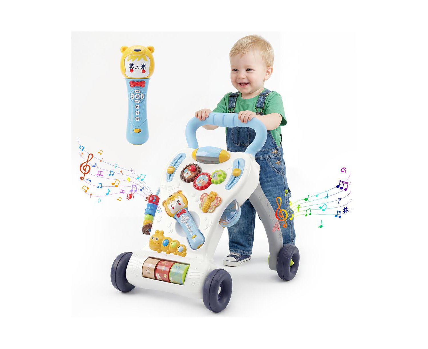 Toddler Baby Push Walker Learning Walking Toys