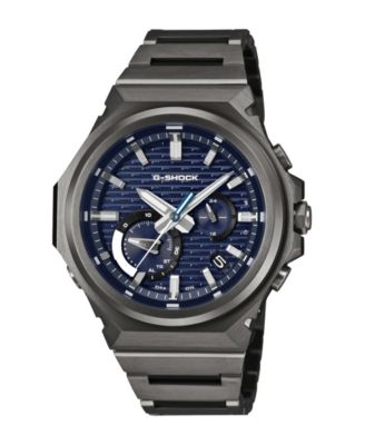 Men's Analog Black Stainless Steel Watch 44.2mm