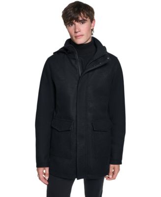 Men's Stadium Coat with Patch Pockets