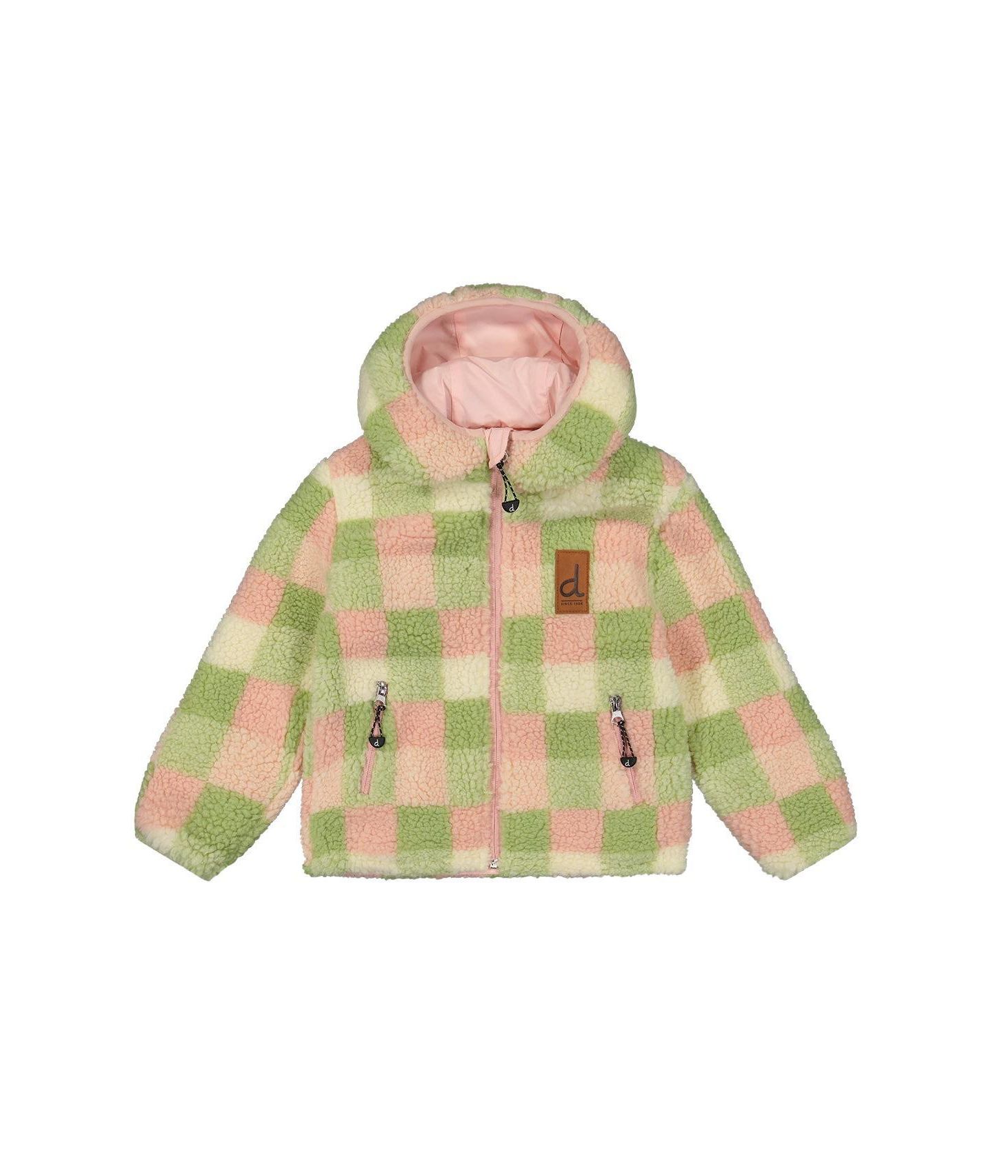 Куртка Deux par Deux Reversible Mid-Season для девочек-малышей, цвет: Бледный пыльный розовый — фото 2